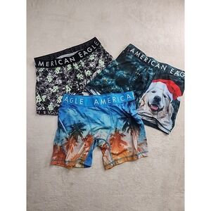 EUC Men's  FLEX  Boxers Briefs  Lot 3 American Eagle 32-34 Medium